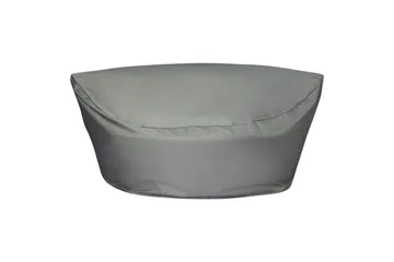 Möbelskydd Beliani Chuva 140x135x80 cm Grey - Hagemøbler & utemiljø - Øvrig hagemøbler - Møbelbeskyttelse - Overtrekk hagemøbler