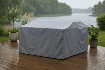 Klas Møbelbeskyttelse 205x160x130 - Grå - Hagemøbler & utemiljø - Øvrig hagemøbler - Møbelbeskyttelse - Overtrekk hagemøbler