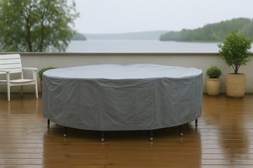 Klas Møbelbeskyttelse Rund Ø300 - Grå - Hagemøbler & utemiljø - Øvrig hagemøbler - Møbelbeskyttelse - Overtrekk hagemøbler