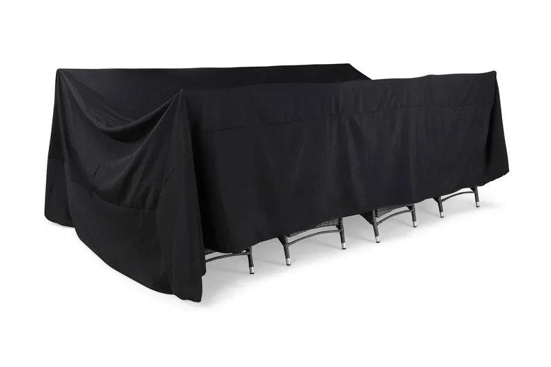 Møbelovertrekk 350x255x65 cm, Svart
