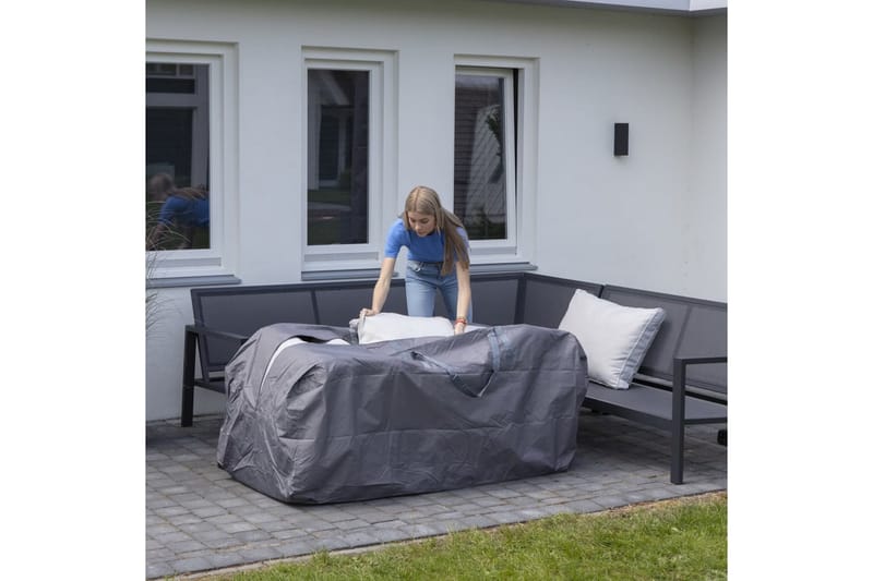 Madison Trekk til hagemøbelputer 80x80x60cm grå -   - Overtrekk hagemøbler
