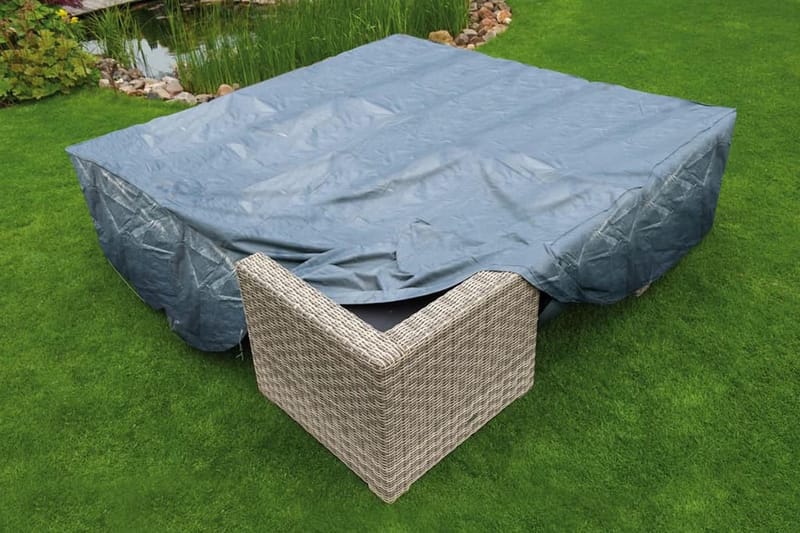 Nature Hagemøbeltrekk for lavt bord og stoler 325x205x70 cm -   - Overtrekk hagemøbler