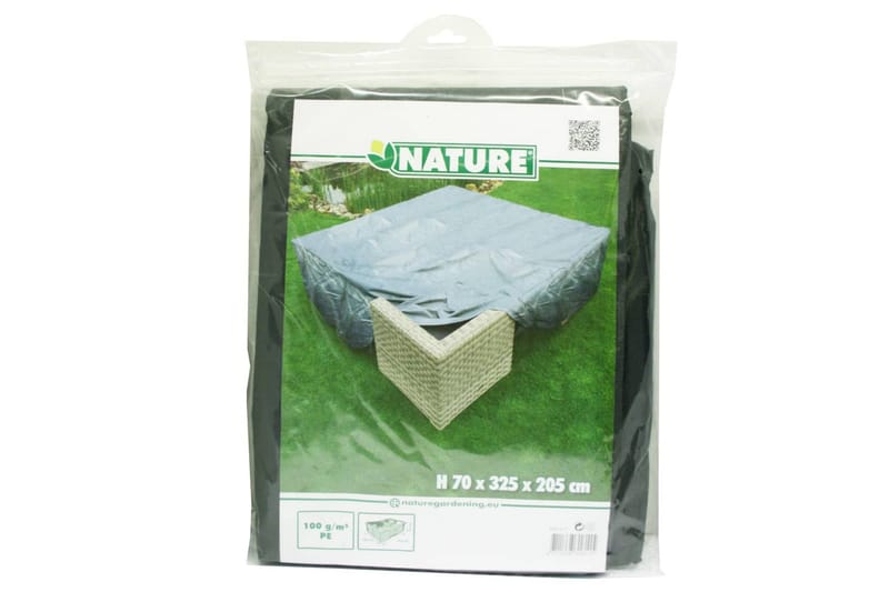 Nature Hagemøbeltrekk for lavt bord og stoler 325x205x70 cm - Overtrekk hagemøbler