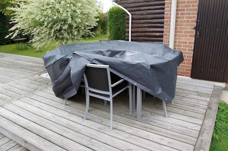 Nature Hagemøbeltrekk for runde bord 325x325x90 cm - Overtrekk hagemøbler