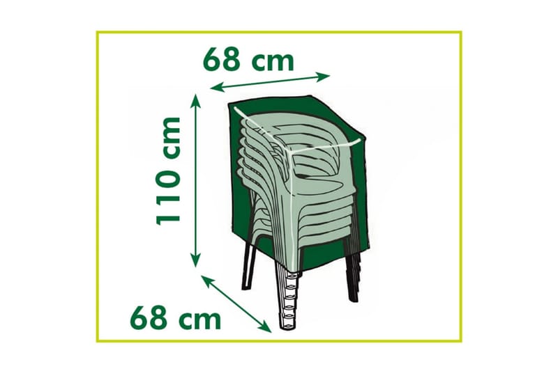 Nature Hagemøbeltrekk for stoler 110x68x68 cm - Overtrekk hagemøbler Nature Hagemøbeltrekk for stoler 110x68x68 cm - Overtrekk hagemøbler