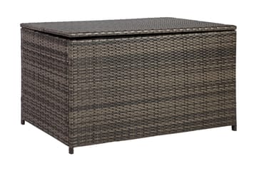 Puteboks WICKER 122x52xH62cm brun - Hagemøbler & utemiljø - Øvrig hagemøbler - Møbelbeskyttelse - Overtrekk hagemøbler