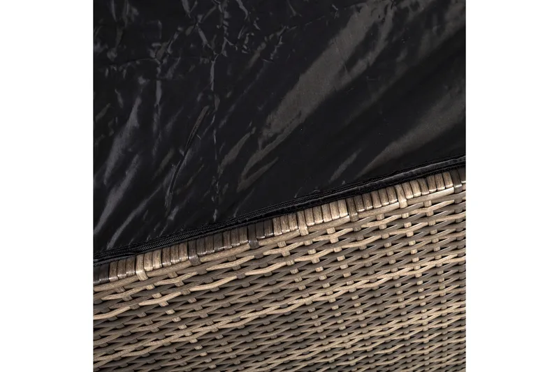 Putekkasse WICKER 140x80x65cm - Hagemøbler & utemiljø - Utendørsoppbevaring - Puteoppbevaring - Puteboks & putekasse