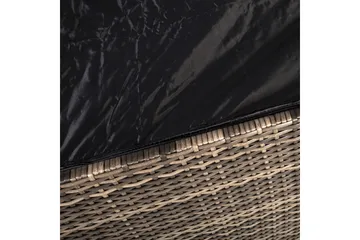 Putekkasse WICKER 140x80x65cm - Hagemøbler & utemiljø - Utendørsoppbevaring - Puteoppbevaring - Puteboks & putekasse