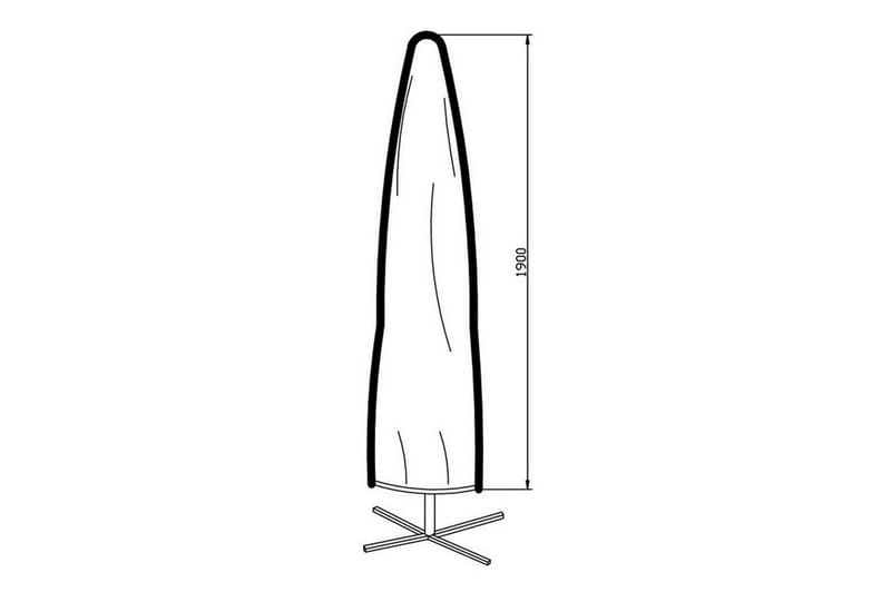 Parasollbeskyttelse Namutoni 190 cm Grå - Venture Home - Parasollbeskyttelse