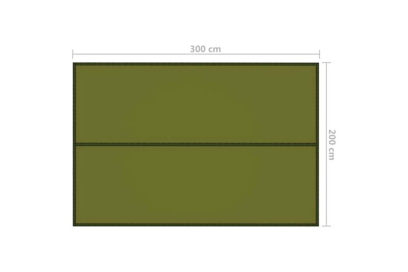 Utendørs presenning 3x2 m grønn - grønn - Presenning
