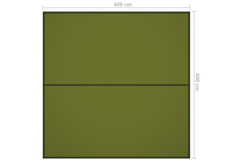 Utendørs presenning 4x4 m grønn - grønn - Presenning