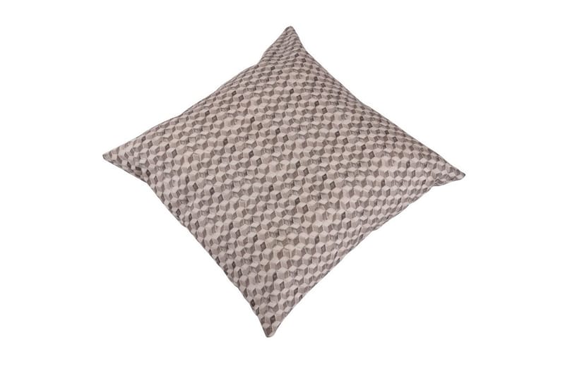 Futteral Fritab 60x60 cm til puter - Diagonal beige - Hagemøbler & utemiljø - Øvrig hagemøbler - Tilbehør hagemøbler - Møbeltrekkpakker