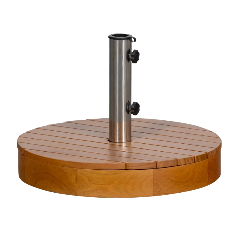 Parasollfot Monica 49 cm, Natur