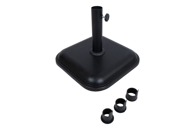 Parasollfot 36x36x6 cm/12 kg Betong - Hagemøbler & utemiljø - Øvrig hagemøbler - Tilbehør hagemøbler - Parasollfot