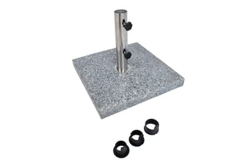 Parasollfot 45x45 cm/30 kg Granit - Hagemøbler & utemiljø - Øvrig hagemøbler - Tilbehør hagemøbler - Parasollfot