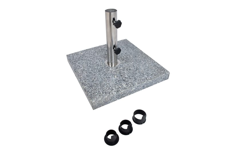 Parasollfot 45x45 cm/30 kg Granit - Hagemøbler & utemiljø - Øvrig hagemøbler - Tilbehør hagemøbler - Parasollfot