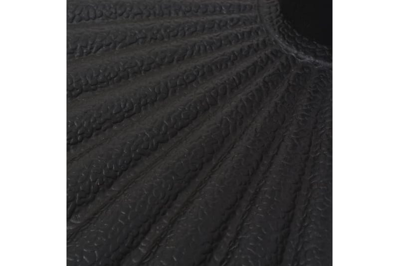 Parasollfot harpiks rund svart 14 kg - Svart - Parasollfot