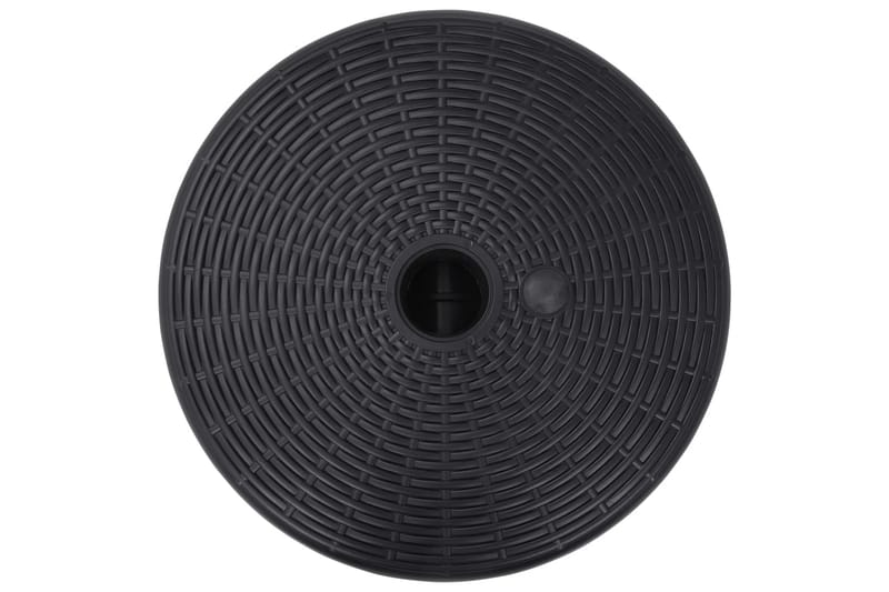 Parasollfot sand/vann 24 L svart -   - Parasollfot