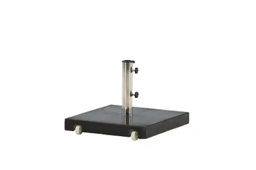 Stathera Parasollsten - Svart - Hagemøbler & utemiljø - Øvrig hagemøbler - Tilbehør hagemøbler - Parasollfot