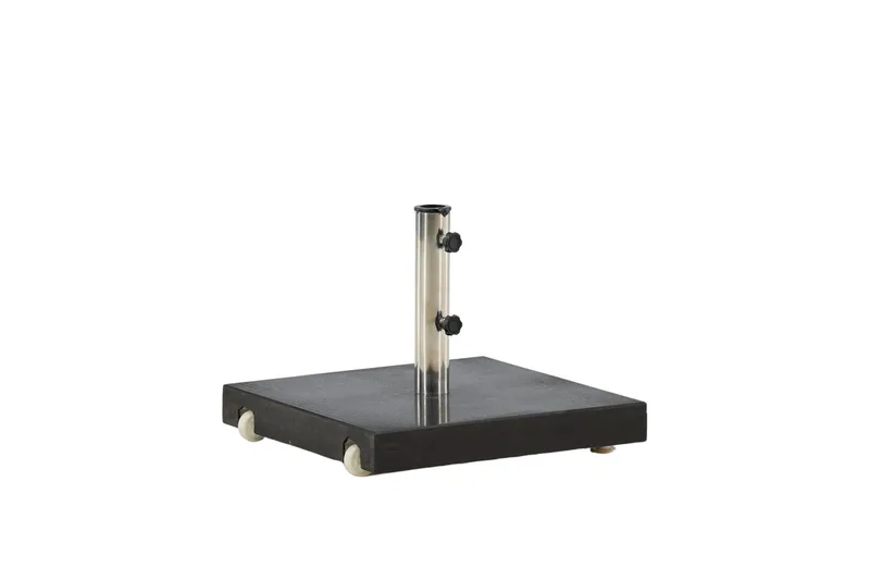 Stathera Parasollsten - Svart - Hagemøbler & utemiljø - Øvrig hagemøbler - Tilbehør hagemøbler - Parasollfot