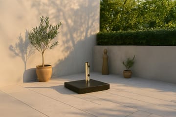 Stathera Parasollsten - Svart - Hagemøbler & utemiljø - Øvrig hagemøbler - Tilbehør hagemøbler - Parasollfot