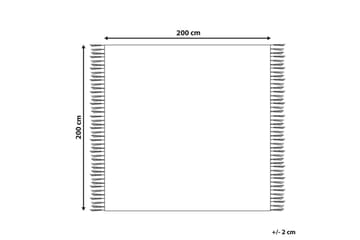 Piknikteppe Mouza 200x200 cm - 200x200 cm - Hagemøbler & utemiljø - Øvrig hagemøbler - Tilbehør hagemøbler - Møbeltrekkpakker