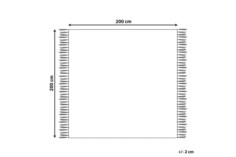 Piknikteppe Mouza 200x200 cm - 200x200 cm - Hagemøbler & utemiljø - Øvrig hagemøbler - Tilbehør hagemøbler - Møbeltrekkpakker