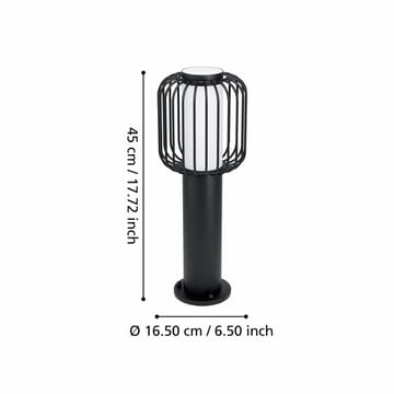 Pullert Ravello - 16,5 cm - Belysning - Utendørsbelysning - Stolpelykt & portlykt