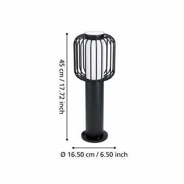 Pullert Ravello - 16,5 cm - Belysning - Utendørsbelysning - Stolpelykt & portlykt