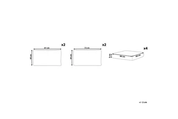 Putevar Noto - Hagemøbler & utemiljø - Øvrig hagemøbler - Tilbehør hagemøbler - Møbeltrekkpakker