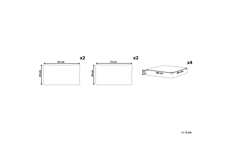 Putevar Noto - Hagemøbler & utemiljø - Øvrig hagemøbler - Tilbehør hagemøbler - Møbeltrekkpakker