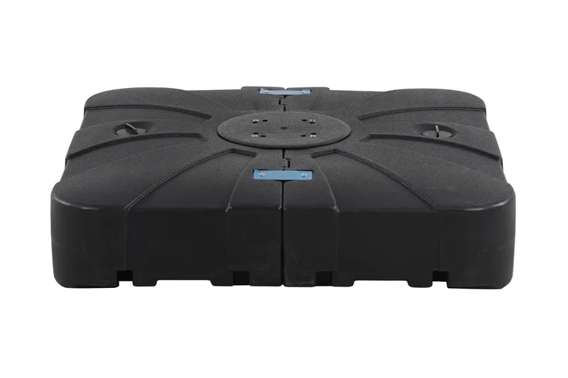 Vienna Parasollfot 3x3 m, Svart