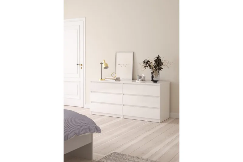 Salomns Kommode 70,1 cm - Hvit - Oppbevaring - Oppbevaringsmøbler - Kommode