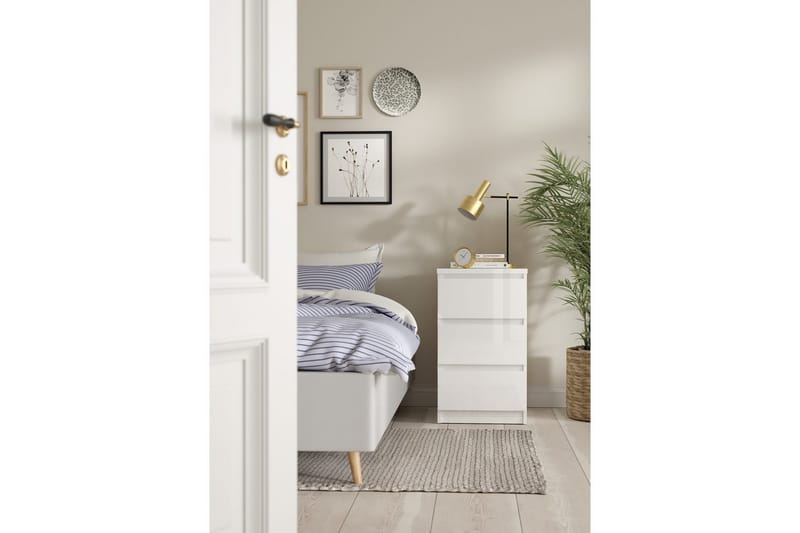 Salomns Kommode 70,1 cm - Hvit - Oppbevaring - Oppbevaringsmøbler - Kommode