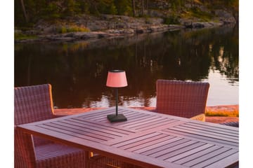 Trio Lighting Sanchez LED Utebordslampe Antrasitt Oppladbar - Hagemøbler & utemiljø - Balkong & terrasse - Balkongbelysning