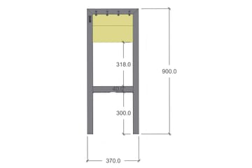 Funkis Blomsterkasse - Hagemøbler & utemiljø - Balkong & terrasse - Balkongdyrking - Blomsterkasser