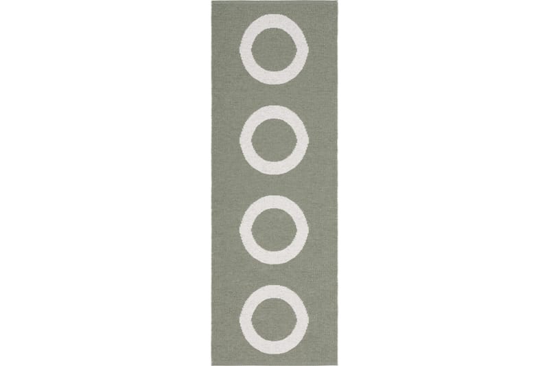 Plastmatte Cirkus 70x200 Lysegrønn - Horredsmattan - Plasttepper - Plastmatte balkong