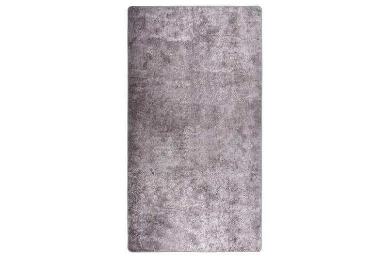 Vaskbart teppe 190x300 cm sklisikker grå - Grå - Plastmatte balkong - Plasttepper
