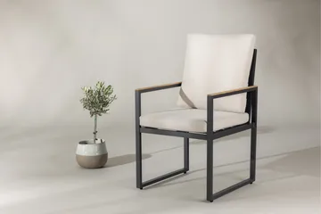 Aspvik Spisestol Svart - Venture Home - Hagemøbler & utemiljø - Balkong & terrasse - Balkongmøbler - Balkongstoler