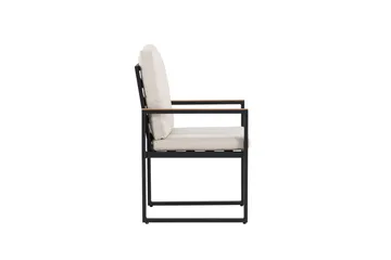 Aspvik Spisestol Svart - Venture Home - Hagemøbler & utemiljø - Balkong & terrasse - Balkongmøbler - Balkongstoler