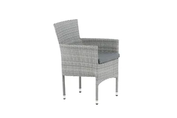 Malina Lenestol - Grå - Hagemøbler & utemiljø - Balkong & terrasse - Balkongmøbler - Balkongstoler