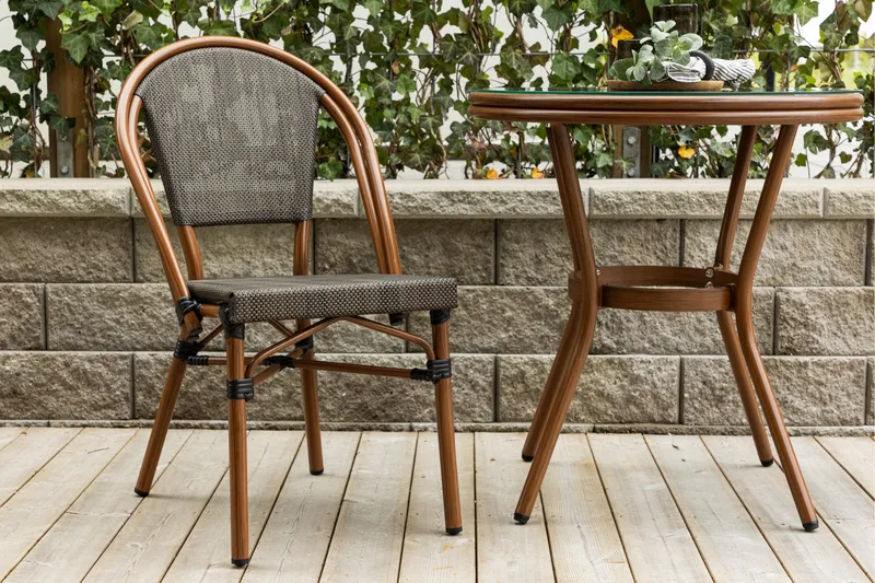 Guarda Spisestol 50 cm - Svart - Hagemøbler & utemiljø - Balkong & terrasse - Balkongmøbler - Balkongstoler