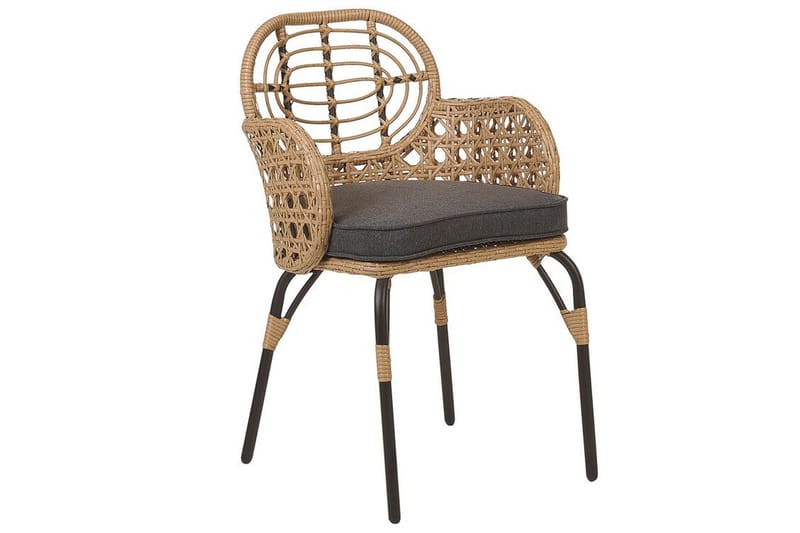 Armstol Leamington, Natur/Beige/Grå/Sort