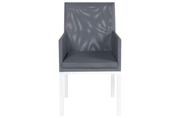 Armstol Monteroni - Grå/Hvit - Hagemøbler & utemiljø - Balkong & terrasse - Balkongmøbler - Balkongstoler