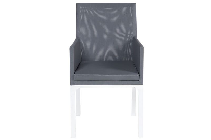 Armstol Monteroni - Grå/Hvit - Hagemøbler & utemiljø - Balkong & terrasse - Balkongmøbler - Balkongstoler