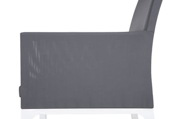 Armstol Monteroni - Grå/Hvit - Hagemøbler & utemiljø - Balkong & terrasse - Balkongmøbler - Balkongstoler