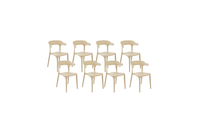 Armstol Squinzano - Beige - Hagemøbler & utemiljø - Balkong & terrasse - Balkongmøbler - Balkongstoler