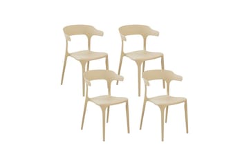 Armstol Squinzano - Beige - Hagemøbler & utemiljø - Balkong & terrasse - Balkongmøbler - Balkongstoler