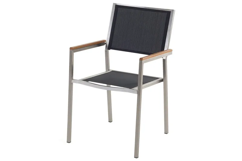 Bacoli Lenestol, Svart/Sølv