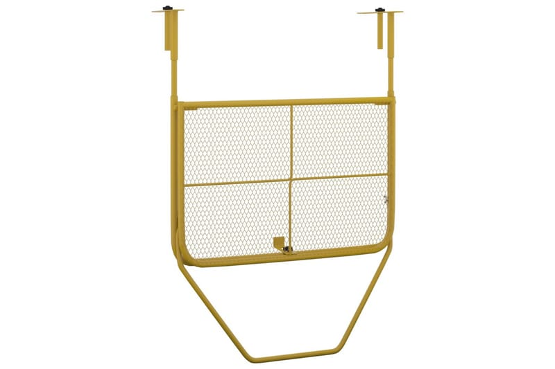 Balkongbord gull 60x40 cm st�ål - Gull - Balkongbord